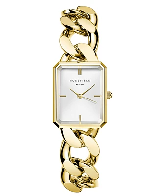 Rosefield Studio Women's Gold Tone Stainless Steel Bracelet Watch 24mm