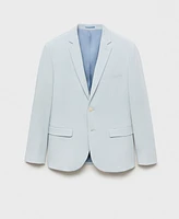 Mango Men's Stretch Fabric Super Slim-Fit Suit Blazer