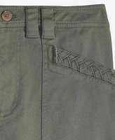 On 34th Women's Braided-Trim Cargo Pants, Exclusively at Macy's