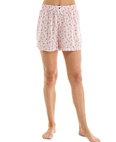 Roudelain Women's 2-Pk. Printed Mid-Rise Boxer Shorts