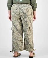Madden Girl Trendy Plus Camouflage Utility Joggers
