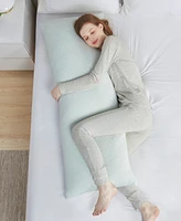 Sleep Philosophy Rayon from Bamboo Shredded Memory Foam Body Pillow