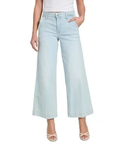Guess Women's Zoya Mid-Rise Wide-Leg Ankle Jeans