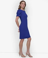 Dkny Women's Puff-Sleeve Sheath Dress