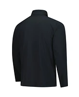 Nike Men's Black LA28 Summer Olympics Lightweight Quarter-Zip Coaches Jacket