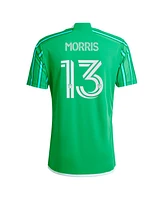 Adidas Men's Jordan Morris Green Seattle Sounders Fc 2024 The Anniversary Kit Replica Player Jersey