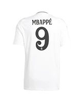 Adidas Men's Kylian Mbappe White Real Madrid 2024/25 Home Replica Player Jersey