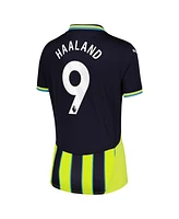 Puma Women's Erling Haaland Navy Manchester City 2024/25 Away Replica Player Jersey