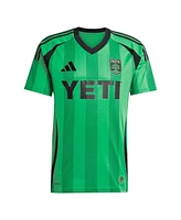 Adidas Men's Osman Bukari Green Austin Fc 2025 The Heartbeat Kit Replica Player Jersey