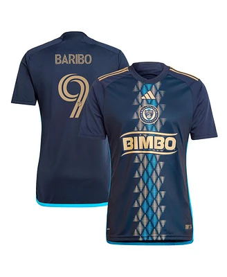 Adidas Men's Tai Baribo Navy Philadelphia Union 2024 The Xv Kit Replica Player Jersey
