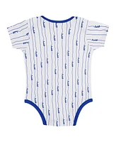 Outerstuff Baby Boys and Girls 2-Piece Chicago Cubs Play Ball Bodysuit