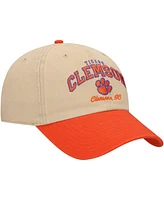 '47 Brand Men's Khaki Clemson Tigers Local Clean Up Adjustable Hat