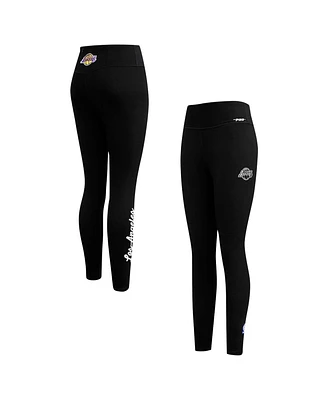 Pro Standard Women's Black Los Angeles Lakers Paint the City Jersey Leggings