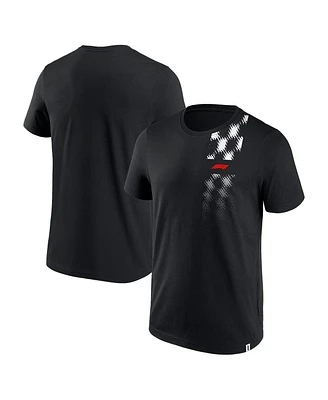 Formula 1 Men's Black Half Tone Grid T-Shirt