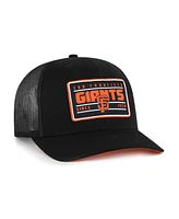 '47 Brand Men's Black San Francisco Giants Hardline Trucker Adjustable Hat