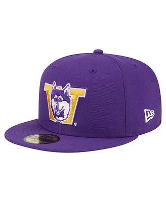 New Era Men's Purple Washington Huskies Vault 59FIFTY Fitted Hat