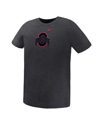 Nike Preschool Charcoal Ohio State Buckeyes Legend Color Pop Performance T-Shirt