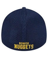 New Era Men's Navy Denver Nuggets Subtle Camo 39THIRTY Flex Hat