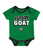 Outerstuff Newborn 3-Pack Dallas Stars Loyal Buddies Bodysuit Set