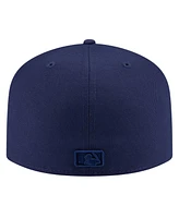 New Era Men's Navy Boston Red Sox Color Pack A-Frame 59FIFTY Fitted Hat