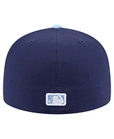 New Era Men's Navy/Light Blue Seattle Mariners Color Pack 2-Tone 59FIFTY Fitted Hat