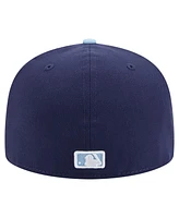 New Era Men's Navy/Light Blue Chicago Cubs Color Pack 2-Tone 59FIFTY Fitted Hat