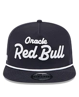 New Era Men's Navy Red Bull Racing Golfer Adjustable Hat