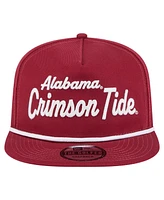 New Era Men's Crimson Alabama Crimson Tide Adventure Team Text Golfer Snapback Hat