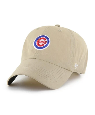 '47 Brand Men's Khaki Chicago Cubs Performance Clean Up Adjustable Hat