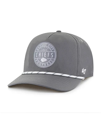 '47 Brand Men's Gray Kansas City Chiefs Suburbia Hitch Adjustable Hat