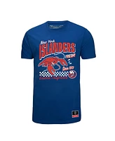 Mitchell & Ness Men's Royal New York Islanders Local Food T-Shirt