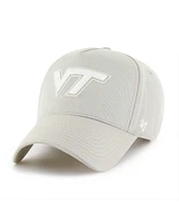 '47 Brand Men's Cream Virginia Tech Hokies Foundation Offside Adjustable Hat