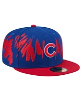 New Era Men's Royal/Red Chicago Cubs Retro Pattern 59FIFTY Fitted Hat