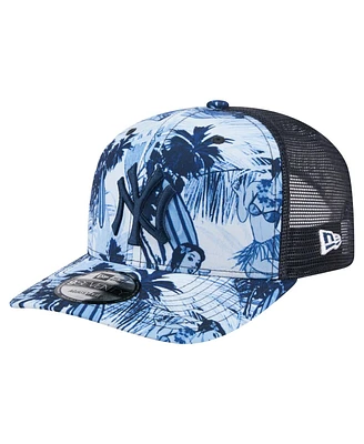 New Era Men's Navy New York Yankees Hula Trucker 9SEVENTY Adjustable Hat