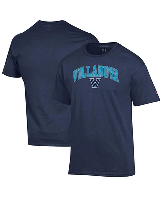 Champion Men's Navy Villanova Wildcats Arch Over Logo T-Shirt
