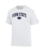 Champion Men's White Penn State Nittany Lions Arched Logo T-Shirt