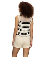 Sanctuary Women's Waves Of Summer Sleeveless Sweater