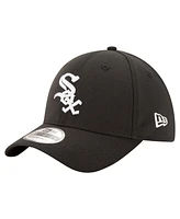 New Era Men's Black Chicago White Sox 125th Anniversary 39THIRTY Flex Hat