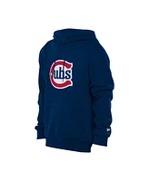 New Era Men's Navy Chicago Cubs Star Alternative Logo Pullover Hoodie