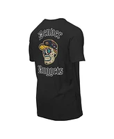 New Era Men's Black Denver Nuggets Sugar Skulls T-Shirt