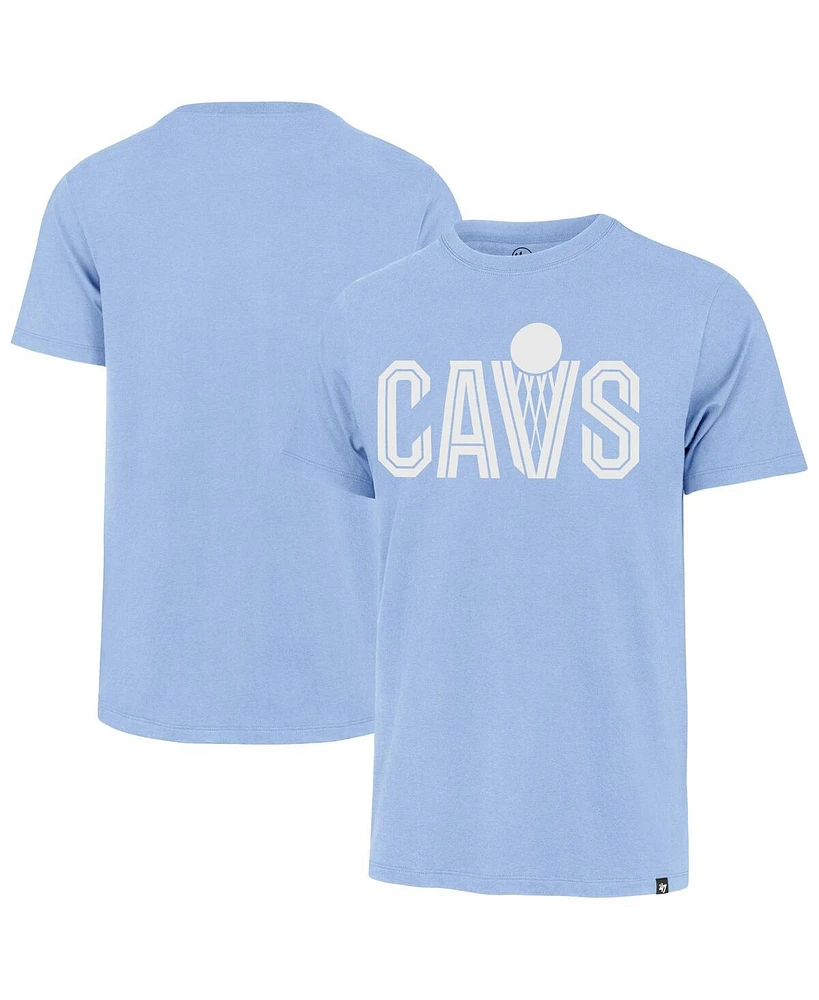 '47 Brand Men's Light Blue Cleveland Cavaliers Franklin T-Shirt