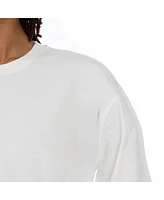 Gameday Couture Women's White Chicago Bears Big Goals Oversized Long Sleeve T-Shirt