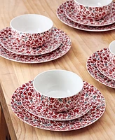 Pfaltzgraff Radiant Blossom 12-Pc. Dinnerware Set, Service for 4