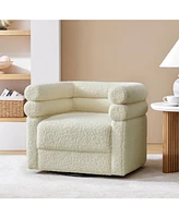 Donat Modern Swivel Barrel Chair