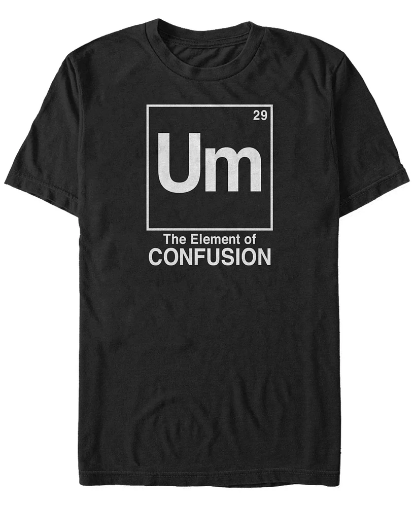 Fifth Sun Men's Element of Confusion Short Sleeve T-Shirt