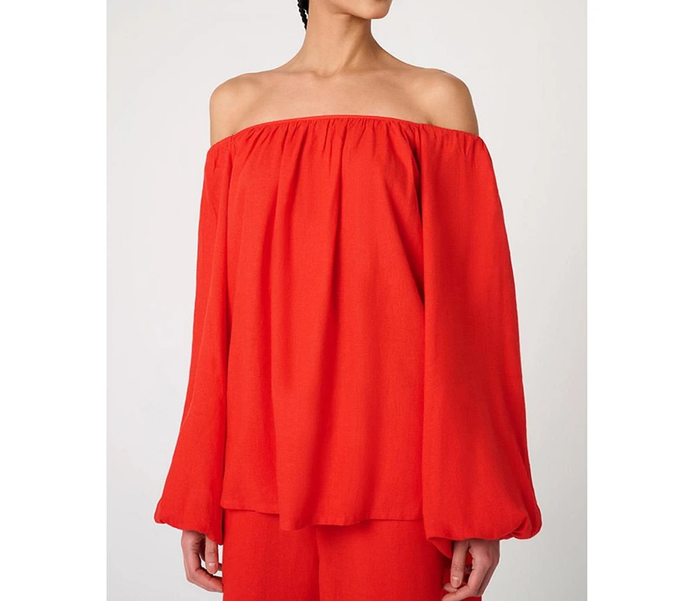 WeWoreWhat Women's Off The Shoulder Top
