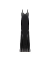 Pcfg Women's Free Heaven Acid Wash Long Dress
