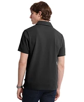 Michael Kors Men's Short Sleeve Bubble Knit Polo Shirt