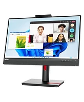 Lenovo ThinkCentre Tiny-In-One 24 Gen 5 23.8" 16:9 Full Hd Ips Wled Lcd Monitor with Webcam, Black