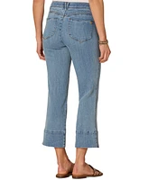 Democracy Petite "Ab"solution High-Rise Kick Flare Jeans